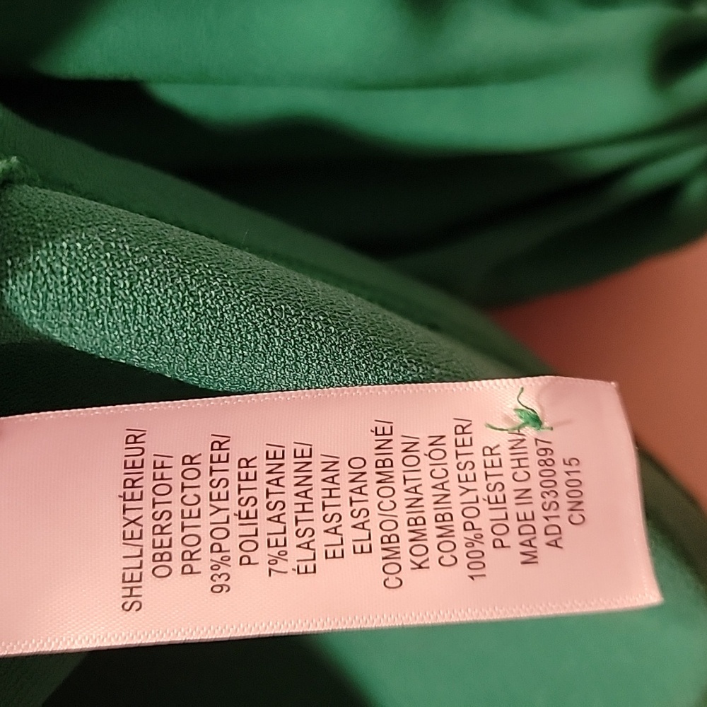 Adrianna Papell Emerald Green Blouse - Picture 3 of 5